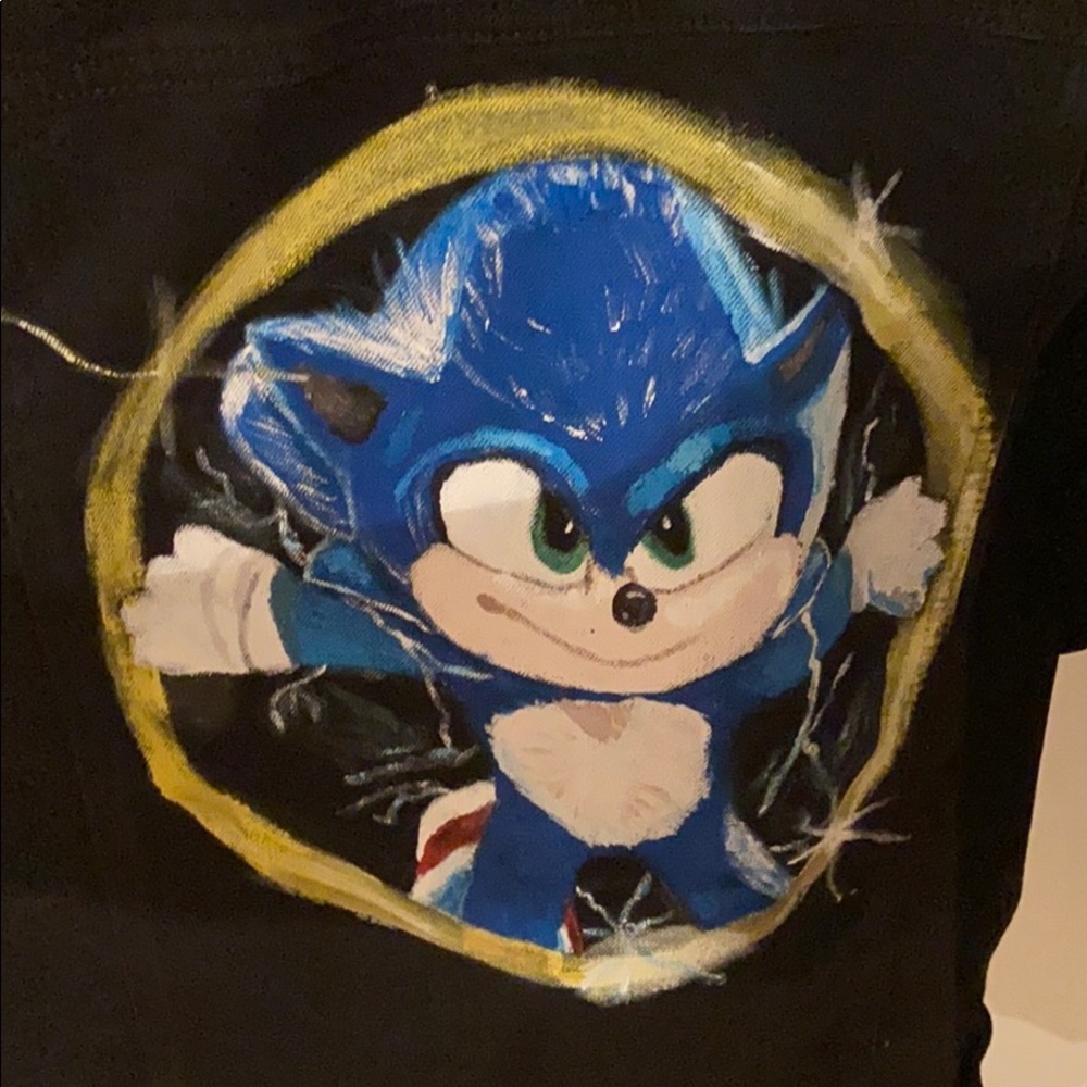 Custom Sonic Jean Jacket - Picture 2 of 7